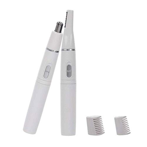 LKNJLL Eyebrow Trimmer,Precision Eyebrow Razor for Women Electric Facial Hair Remover with Comb No Pulling Sensation Painless for Face Chin Neck Upper-Lip Peach-Fuzz