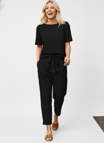 Image of Co ord Set for Women Stylish | Dress for Woman | Summer Cord Set for Women | Pajama Set | Pyjama Set for Beach & Resort Outfits Full Sleeve (30 C-1-4)