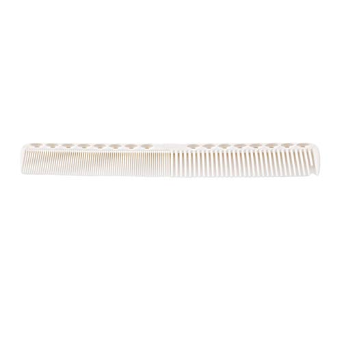 Bigsweety Hairdressing Peigne Professionnel En Plastique Fine Coupe De Cheveux Coupant Grip Peigne Barber Outil (Blanc) Cover