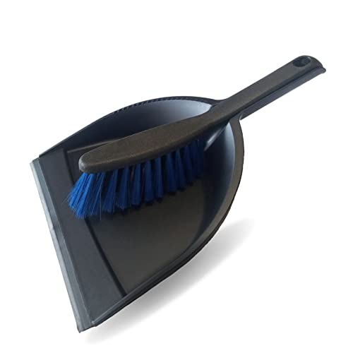 Recogedor con Cepillo De Mano/Escoba y Recogedor de Gran Capacidad/Cepillo de Limpieza y Recogedor de Mano para Limpiar en el Hogar, el Coche, Oficina.