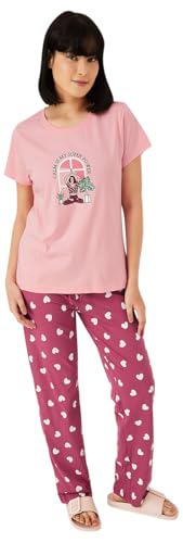 Image of Max Plus Size Women Printed PJ Set