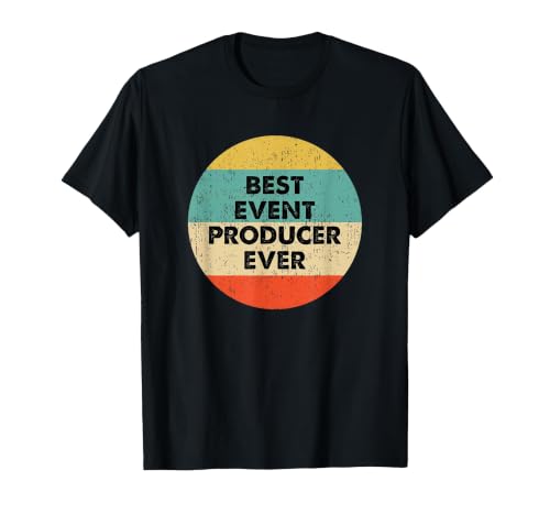 Event Producer Shirt | Best Event Producer Ever T-Shirt, Men, Black, 5X-Large