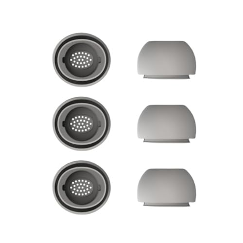 1Pair Soft Silicone Tip Eartips for Buds 3Pro, Improved Sound Seal Earplugs