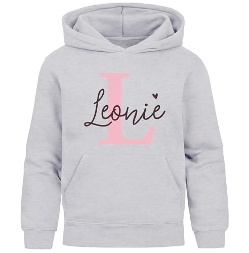 SpecialMe® Kinder Hoodie Mädchen Monogramm Buchstabe personalisierte...