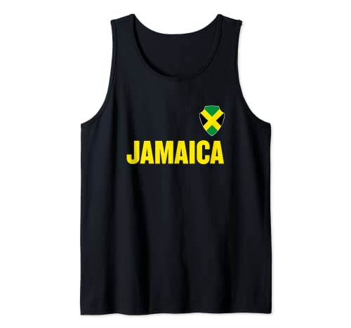 Jamaica Football Shirt - Jamaica Soccer Jersey Camiseta sin Mangas
