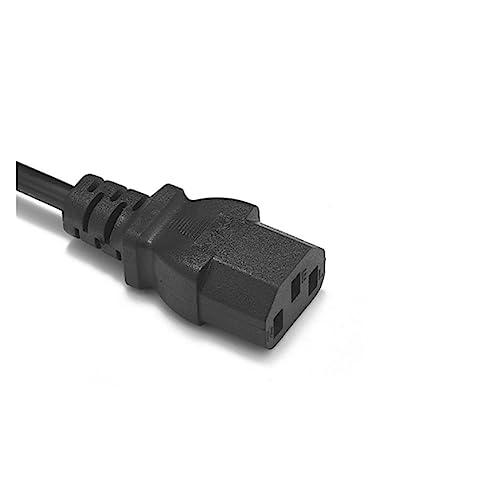 Cable de alimentación conector europeo ángulo 2 redondo miniatura 3