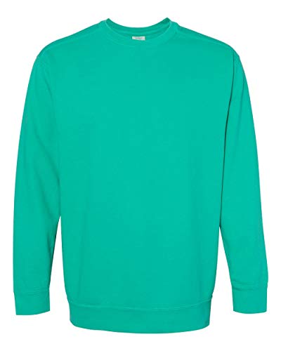 Comfort Colors 1566 Adult Crewneck Sweatshirt Island Green L