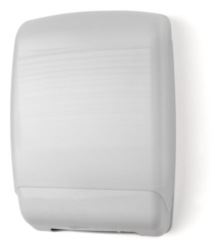 Palmer Fixture TD0179-03 Plastic Multifold Towel, White Translucent