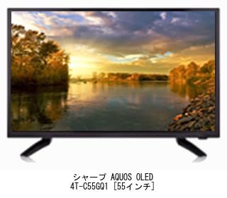 Amazon | メディアカバーマーケット シャープ AQUOS OLED 4T-C55GQ1 55