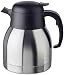 Produktbild APS 10910 Isolierkanne Classic, 1 Liter, Kaffeekanne mit Drehverschluss, Ø 14 cm, H: 19 cm, doppelwandiger Edelstahl, für heiße und kalte Getränke, nicht spülmaschinengeeignet, ca. 8 Tassen