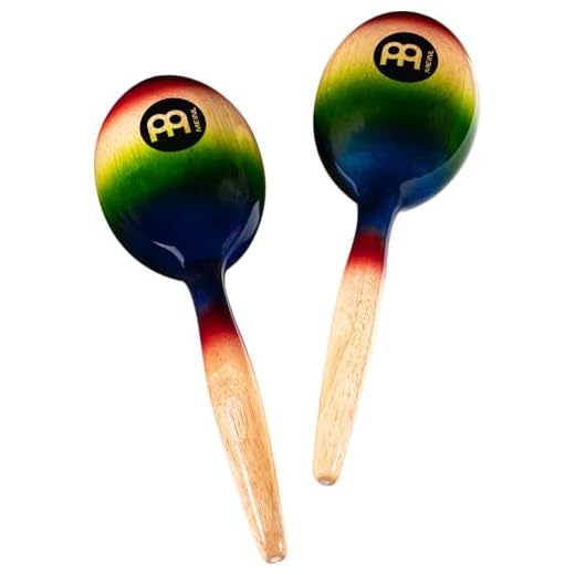 Meinl Percussion MWM1MC Traditional Wood Oval Maracas