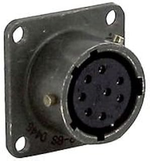 AMPHENOL INDUSTRIAL PT02A-12-8S CIRCULAR CONN, RCPT, SIZE 12, 8POS, BOX