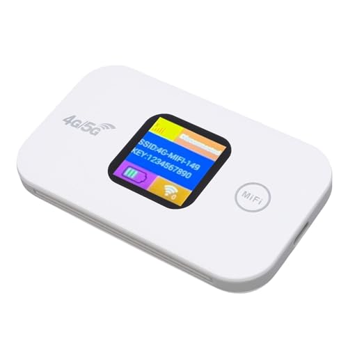 YUEHISY Hotspot Mobile 4G, WiFi Portatile da 300 Mbps con