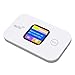 FAUOSWUK Portable WiFi Hotspot, Unlocked 4G/5G Device, 300Mbps Travel Router with SIM Slot LED Display, Supports 10 Devices & 10+Hr Battery for Camping and Travel