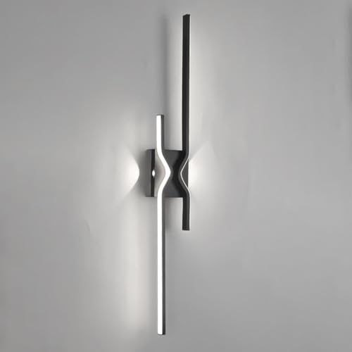 Lampe murale chevet LED linéaire pour lecture chambre à coucher