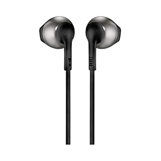 JBL JBLT205BLK Écouteurs avec microphone Noir - Les Beatles, Paul McCartney, John Lennon, RIngo Starr, George Harrison JBL JBLT205BLK Écouteurs avec microphone Noir – Image 3