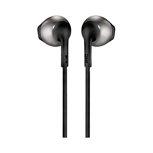 JBL JBLT205BLK Écouteurs avec microphone Noir - Les Beatles, Paul McCartney, John Lennon, RIngo Starr, George Harrison JBL JBLT205BLK Écouteurs avec microphone Noir – Image 4