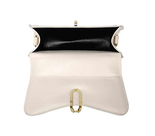 Image of Women Top Handle Clutch Handbag Cute Purse for Girls trendy Small Crossbody Bag Beige