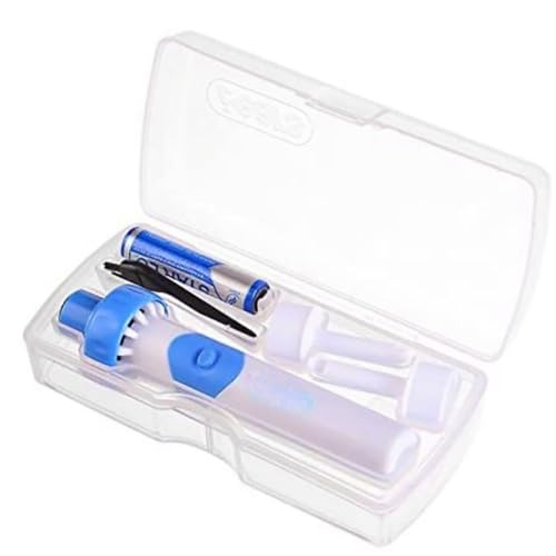 ZMBJ 電動吸引耳クリーナー 発光軟質ヘッド 大人・子供両用 耳垢除去キット 収納ケース付き ポケットイヤー振動 + 吸引式 耳専用掃除機 耳すっきり