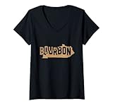 Photo Gallery donna grafica del whisky del kentucky state bourbon maglietta con collo a v Photo Gallery donna grafica del whisky del kentucky state bourbon maglietta con collo a v