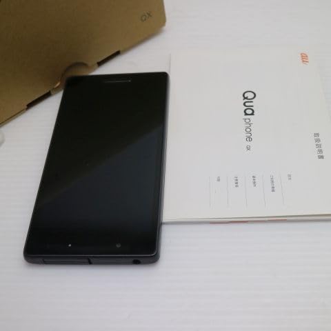 Amazon | KYOCERA au Qua phone QX KYV42 ブラック | KYOCERA