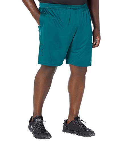 Image of Under Armour Men's Tech GraphicDISC 10 inch Shorts, (717) Tourmaline Teal / / Black, XX-Large
