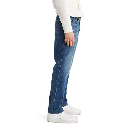 Image of Levi's Men's Big and Tall 541 Athletic Fit Stretch Jean, Cholla Black Overdye - All Seasons Tech, 58W x 30L