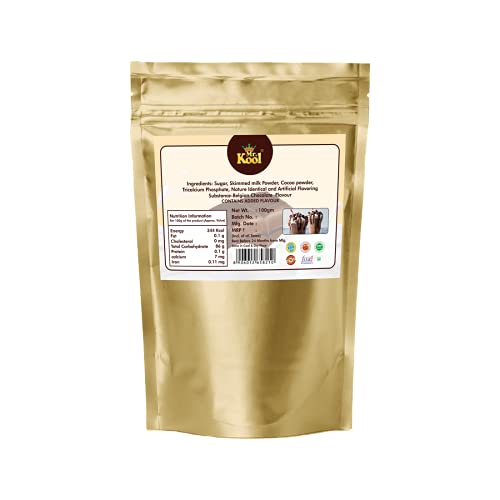 Image of Mr. Kool Milkshake Powder Belgian Chocolate Flavor 100 Gm, Instant Delicious Milkshake, Ideal for Parties,Wedding, Cafe