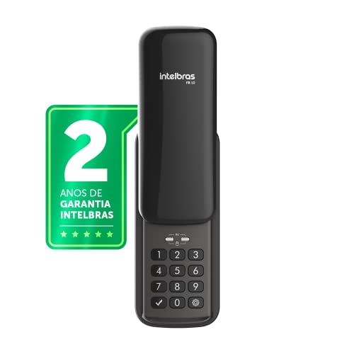 Fechadura Digital Para Uso Interno e Externo FR 10 Preto Intelbras Fechadura Digital Para Uso Interno e Externo FR 10 Preto Intelbras