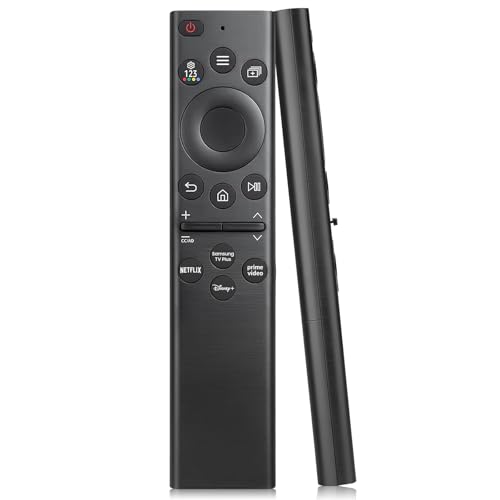 Replacement Remote for Samsung Smart TV Universal Control for Frame QLED Neo QLED OLED UHD 4K/8K Q60 Q70 Q80 AU8000 BU8000 CU8000 BN59-01385A/BN59-01385B with Netflix & Prime Buttons