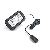 Großes, übersichtliches LCD-Display --- Dieses Thermometer-Hygrometer verfügt über ein großes, übersichtliches LCD-Display, auf dem die Ziffern leicht abgelesen werden können.