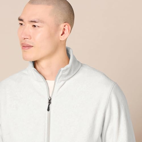 Image of Amazon Essentials Men's Full-Zip Polar Fleece Jacket, Warm, Soft with Zippered Pockets for Cold Outdoor Weather (Available in Big & Tall)