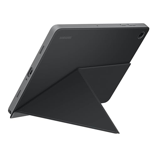 Image of Samsung Galaxy Tab A11+ Book Cover Case, Tablet Protector, Foldable Stand with Landscape and Portrait Modes, Protective Against Bumps and Scratches, Auto Screen On /Off, US Version, Black