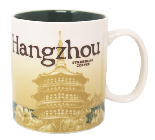Starbucks Mug Cerámica Hangzhou 16 Onzas miniatura 1