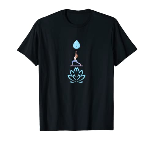 Yoga und Meditation auf Wasserbasis – Relax-Ruheübungen Wasser T-Shirt