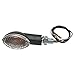 K&S Marker Lights, Mini-Stalk, Ultra Small, BLK (S/F) Clear