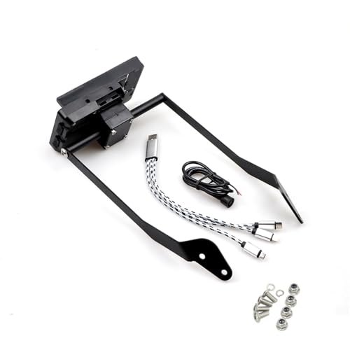 Support de téléphone pour moto et support de plaque de navigation