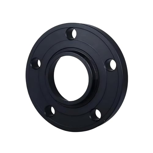 Entretoises de roue 5x112 CB 66.6mm en aluminium noir 20mm pour jantes Mercedes et BMW