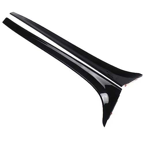 Fibre de carbone premium pour le spoiler de lunette arrière noir brillant de Golf 7 MK7 GTD R