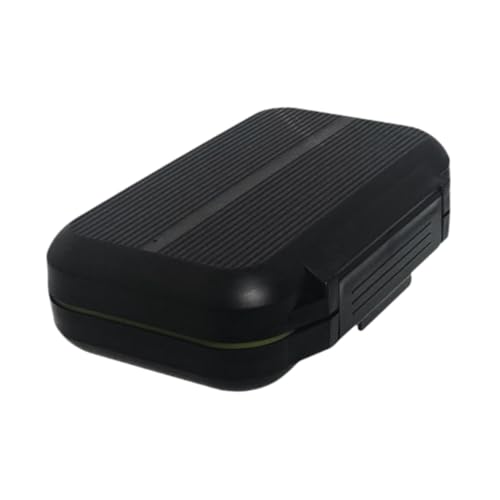 Double Sided Fishing Tackle Box - Waterproof Baits Holder & Lure Organizer, Sturdy Portable Accessory Box for Fisherman 5.31x3.54x1.46 Inch