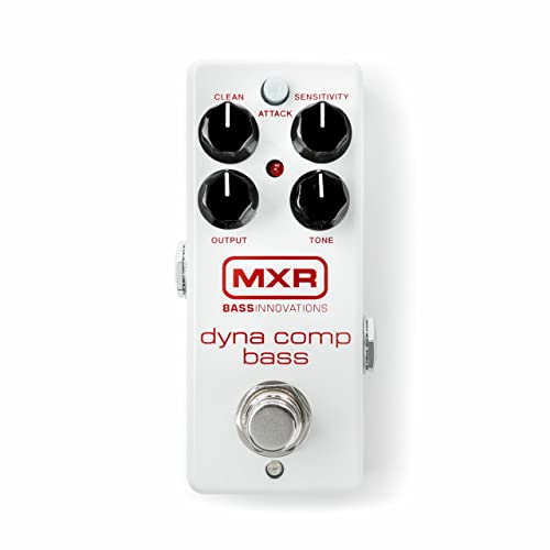 Briskdrop Mxr M282 Bass Dyna Comp Mini Bundle With 2 Patch Cables, Dunlop Pick Pack, And Power Supply #TOP1