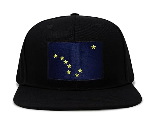 Image of International Tie State Hat for Men and Women, Adjustable Snapback Trucker Baseball Cap with Embroidered Patch