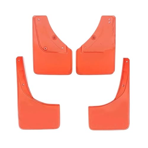 マッドガードフラップスプラ スズキ ジムニー JB64 JB74 JC74 3ドア 5 2019 2021 2022 2024 2025 4PCS マッドガード フェンダー マッドフラップ ガード スプラッシュ(For suzuki red)