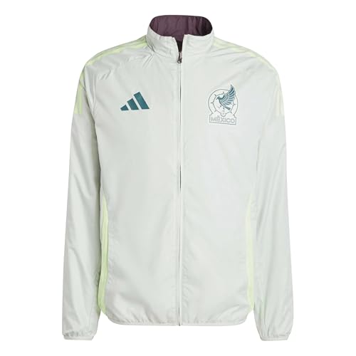 adidas Mexico 2024 Anthem Jacket Men Medium Burgundy/Green