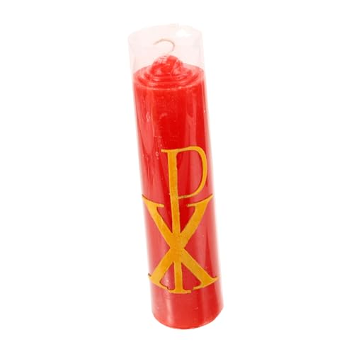 BIUDECO Soy Wax Holy Candle Decor Catholic Baptism Sacrament Candle Elegant Design