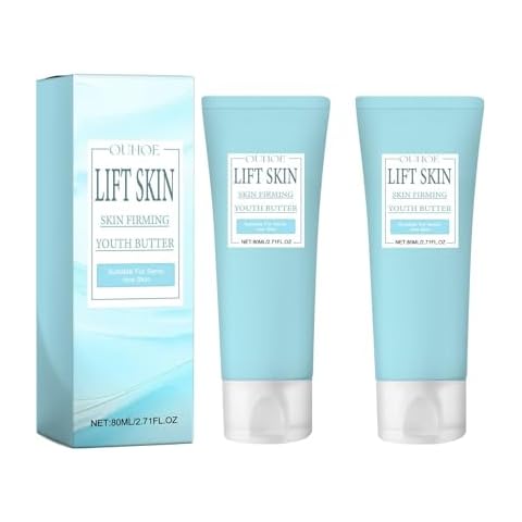 OUKPANE 2Pcs LuxeLift Skin Firming Youth Butter,Luxelift Skin Firming Cream,Luxelift Skin Firming Body Butter,Butter Anti Aging Moisturizer. Cover