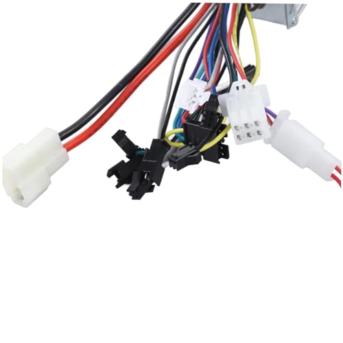 Kit de controlador elétrico ala do acelerador com display LCD - conjunto DIY para bicicleta elétrica