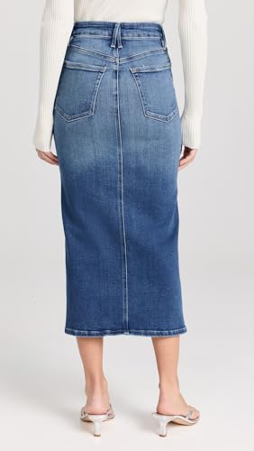 Good American Women's Slit Front Midi Skirt3