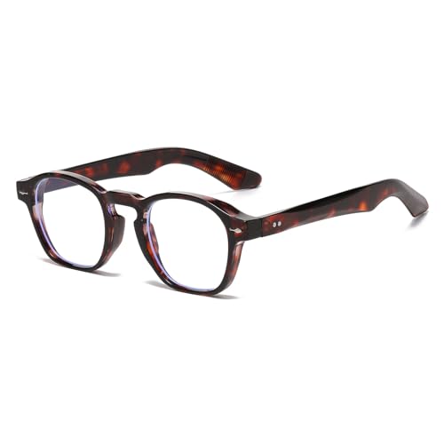Image of Gleyemor Fashion Sunglasses for Men Women Tortoise Shell Sunglasses Trendy Unisex Style UV400 Protection Shades