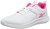  Reebok Rush Runner 4.0 Syn, Zapatillas de Deporte Mujer, Cloud White/Cloud White/Atomic Pink, 36.5 EU